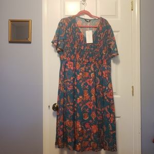 Bloomchic floral midi dress